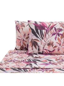 Sábana encimera Asia Pasion, Algodón
El algodón da una sensación agradable y suave en la piel, absorbe bien la humedad y es adecuado para personas alérgicas, Rosa, lila, blanco, Cama 90 cm (160 x 270 cm)