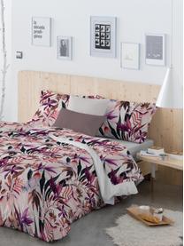 Sábana encimera Asia Pasion, Algodón
El algodón da una sensación agradable y suave en la piel, absorbe bien la humedad y es adecuado para personas alérgicas, Rosa, lila, blanco, Cama 90 cm (160 x 270 cm)