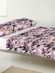 Sábana encimera Asia Pasion, Algodón
El algodón da una sensación agradable y suave en la piel, absorbe bien la humedad y es adecuado para personas alérgicas, Rosa, lila, blanco, Cama 90 cm (160 x 270 cm)