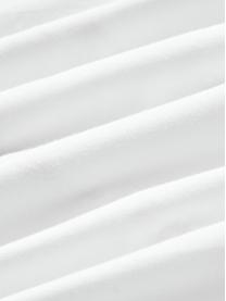 Baumwollperkal-Bettwäsche Faith mit getufteter Verzierung, Webart: Perkal Fadendichte 180 TC, Weiß, 135 x 200 cm + 1 Kissen 80 x 80 cm