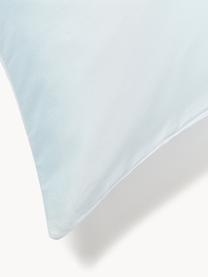 Federa in raso di cotone Comfort, Azzurro, Larg. 50 x Lung. 80 cm