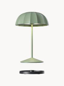 Petite lampe d'extérieur LED mobile Ombrellino, intensité lumineuse variable, Vert olive, Ø 16 x haut. 23 cm