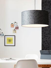 Lampa wisząca Galance, Czarny, Ø 50 x W 25 cm