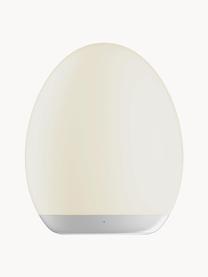 Mobilna lampa zewnętrzna LED z funkcją zmiany koloru Nadia, Biały, Ø 9 x W 11 cm