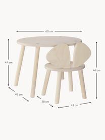 Sada dětského stolu a židle Mouse, 2 díly, Dýha z březového dřeva

Tento produkt je vyroben z udržitelných zdrojů dřeva s certifikací FSC®., Březové dřevo, Sada s různými velikostmi