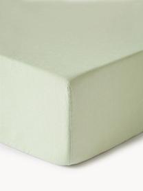 Drap-housse en lin délavé Airy, 100 % pur lin
Densité 110 fils par pouce carré, qualité standard

Le lin est une fibre naturelle qui se caractérise par sa respirabilité, sa résistance et sa douceur. Le lin est un matériau rafraîchissant et absorbant qui absorbe et évacue rapidement l'humidité, ce qui le rend idéal pour les températures chaudes.

Le matériau est certifié STANDARD 100 OEKO-TEX®, 15.HIN.65948, HOHENSTEIN HTTI, Vert clair, larg. 90 x long. 200 cm, haut. 25 cm