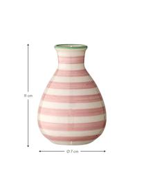 Petit vase céramique Patrizia, 5 élém., Grès cérame, Multicolore, Ø 7 x haut. 11 cm