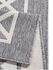 Dwustronny dywan wewnętrzny/zewnętrzny Sydney, Szary, kremowy, S 160 x D 230 cm (Rozmiar M)