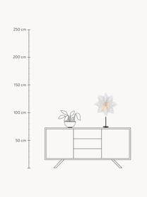 Svítící hvězda Maravilla, ručně vyrobená, Bílá, černá, Š 43 cm, V 65 cm