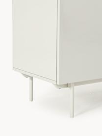 Credenza alta in legno Elona, Beige chiaro, Larg. 100 x Alt. 120 cm