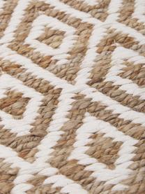 Handgefertigter Jute-Teppich Ramos, 100% Jute, Beige, B 80 x L 150 cm (Grösse XS)