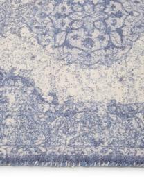 Teppich Elegant im Vintage Style, Flor: 100% Nylon, Blau, gemustert, B 160 x L 230 cm (Grösse M)