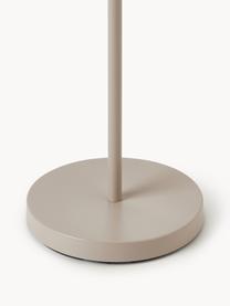 Mobile Outdoor Stehlampe Tara, dimmbar, Lampenschirm: Acrylglas, Weiss, Hellbeige, H 151 cm