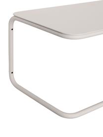 Porte-manteau Welcome, Métal, enduit, Beige clair, larg. 61 x haut. 22 cm