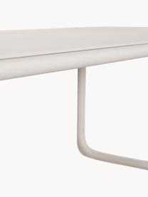 Perchero de pared Welcome, Metal recubierto, Beige claro, An 61 x F 22 cm