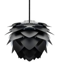 Lampa wisząca do montażu Silvia, Czarny, Ø 50 x W 41 cm