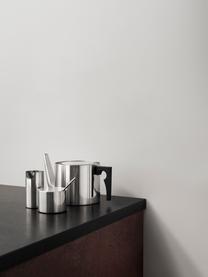 Teekanne Arne Jacobsen, 1.25 L, Korpus: Edelstahl, Griff: Kunststoff, Silberfarben, 1.25 L