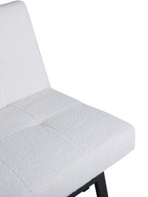 Plyšová pohovka na spanie Bodil (2-miestna), Plyšová biela, Š 180 x H 106 cm