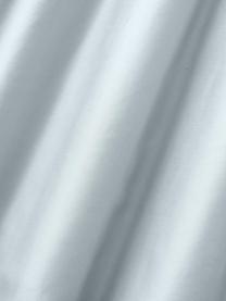 Elastická plachta na kontinentálnu posteľ z bavlneného saténu Comfort, Svetlomodrá, Š 90 x D 200 cm, V 35 cm