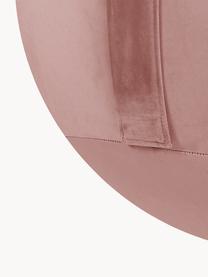 Seduta a sfera in velluto Velvet, Rivestimento: velluto di poliestere, Rosa cipria, Ø 65 cm