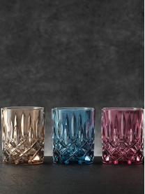 Kristall-Whiskygläser Noblesse, 2 Stück, Kristallglas, Hellbraun, Ø 8 x H 10 cm, 300 ml