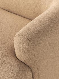 Modulares Bouclé-Sofa Sofia (3-Sitzer), Bezug: Bouclé (100 % Polyester) , Gestell: Fichtenholz, Spanplatte, , Füße: Kunststoff Dieses Produkt, Bouclé Beige, B 277 x T 103 cm