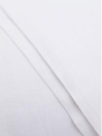 Parure copripiumino in lino Soffio, Bianco, 250 x 260 cm + 2 federe 50 x 80 cm