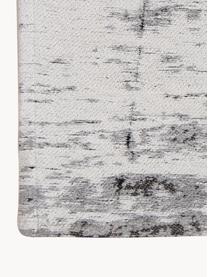 Teppich Metro mit abstraktem Muster, 100 % Polyester, Hellgrau, Anthrazit, B 80 x L 150 cm (Größe XS)