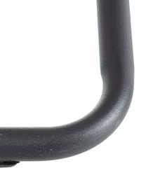 Kunstleder-Loungesessel Arms mit Metall-Gestell, Bezug: Kunstleder, Gestell: Schichtholz, Rahmen: Metall, beschichtet, Camel, B 57 x T 76 cm