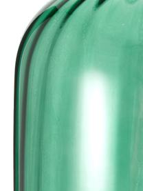 Große mundgeblasene Glas-Vase Stina, Glas, Hellgrün, leicht transparent, Ø 16 x H 32 cm