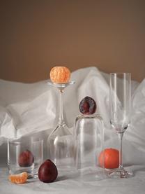 Copas flauta de champán Eleia, 4 uds., Vidrio de cristal, Transparente, Ø 5 x Al 25 cm, 225 ml