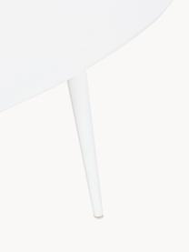 Mesa de centro para exterior Ridley, Aluminio con pintura en polvo, Blanco, An 120 x Al 36 cm