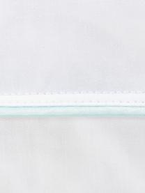 Cuscino medio con piume Standard, Rivestimento: 100% cotone, twill maco c, Bianco, Larg. 80 x Lung. 80 cm
