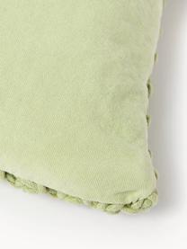 Housse de coussin tricotée en coton Gabrielle, 100 % coton

Le matériau est certifié STANDARD 100 OEKO-TEX®, 11.HIN.00050, Hohenstein HTTI, Vert, larg. 45 x long. 45 cm