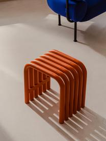 Sitzhocker Nokk, Stahl, pulverbeschichtet, Orange, B 43 x H 43 cm