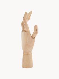 Oggetto decorativo Hand, Tronco di Xanthorrhoea, Legno chiaro, Larg. 7 x Alt. 25 cm