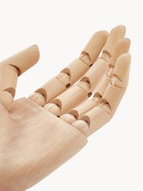 Figura decorativa Hand, Madera, Madera clara, An 7 x Al 25 cm