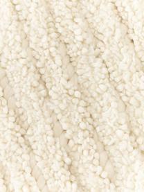 Ručne tkaný vlnený koberec s vysokým vlasom Octavia, 71 %  vlna, 29 % bavlna 

V prvých týždňoch používania môžu vlnené koberce uvoľňovať vlákna, tento jav po čase zmizne, Krémovobiela, Š 80 x D 150 cm (veľkosť XS)