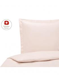 Baumwollsatin-Bettdeckenbezug Premium in Rosa mit Stehsaum, Webart: Satin, leicht glänzend Fa, Rosa, B 160 x L 210 cm