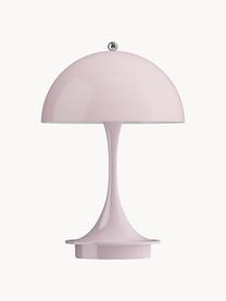 Mobilna lampa stołowa LED z funkcją przyciemniania Panthella, W 24 cm, Tworzywo sztuczne, Jasnoróżowe tworzywo sztuczne, Ø 16 x W 24 cm