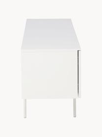 Credenza bassa Elona, Bianco opaco, Larg. 180 x Alt. 55 cm