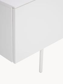 Credenza bassa Elona, Bianco opaco, Larg. 180 x Alt. 55 cm