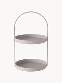 Metall-Etagere Joko, Metall, beschichtet, Beige, matt, B 27 x H 44