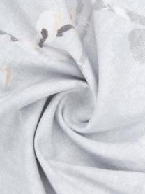 Flanelová posteľná bielizeň so zimnými vetvičkami Winter Twigs, Sivá, biela