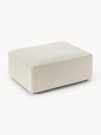 Pouf Melva, larg. 99 x prof. 72 cm, Tissu beige clair, larg. 99 x prof. 72 cm