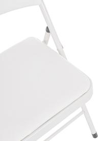 Sillas plegables Felicity, 2 uds., Estructura: metal con pintura en polv, Beige, An 45 x F 45 cm