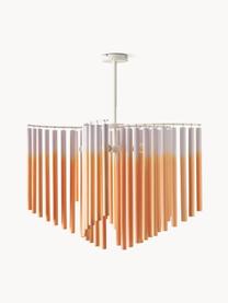Lampa wisząca Coralie, Pomarańczowy, lawendowy, S 80 x W 87 cm