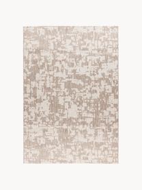 Tapis d'intérieur/d'extérieur avec motif graphique Tallinn, 100 % polypropylène, Tons beiges, larg. 80 x long. 150 cm (taille XS)