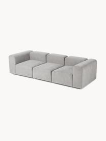 Modulares Sofa Lena (4-Sitzer), Bezug: Webstoff (88% Polyester, , Gestell: Kiefernholz, Schichtholz,, Webstoff Hellgrau, B 284 x T 106 cm