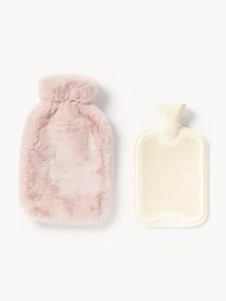 Kunstfell-Wärmflasche Mette, Bezug: 100% Polyester, Rosa, B 20 x L 32 cm